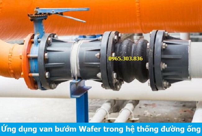 Ứng dụng van bướm Wafer trong hệ thống đường ống công nghiệp