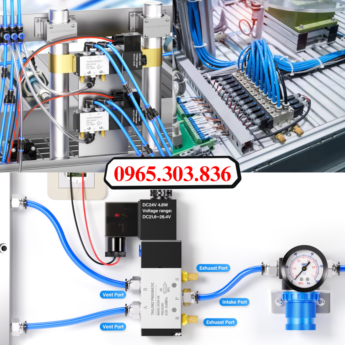 Ứng dụng van điện từ khí nén SMC phổ biến