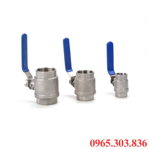 Ưu điểm van bi 2PC inox tay gạt nối ren