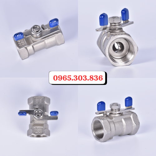 Ưu điểm van bi inox tay bướm