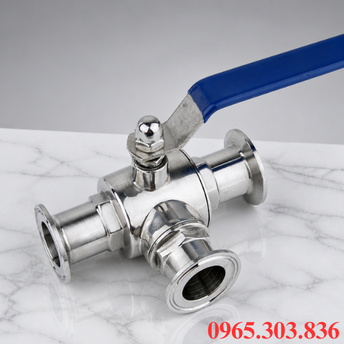 Van bi 3 ngã inox vi sinh tay gạt là gì?