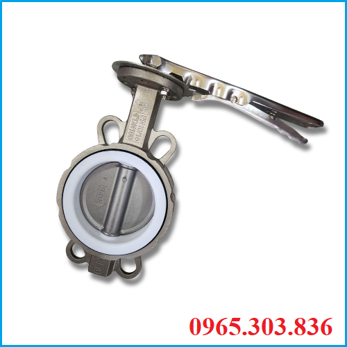 Van bướm inox KSPM tay gạt