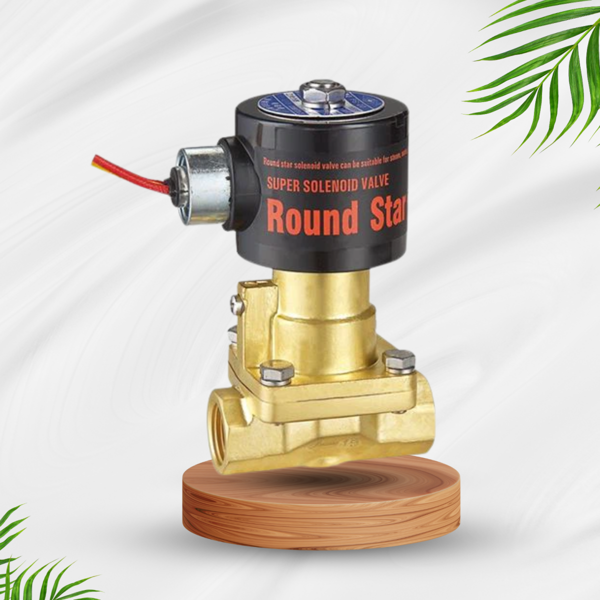 Van điện từ Round Star đồng