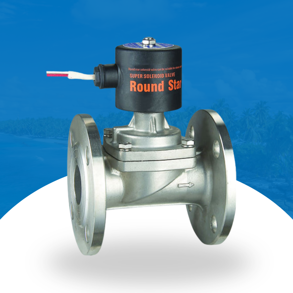 Van điện từ Round Star mặt bích