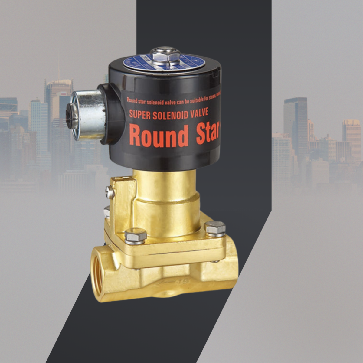 Van điện từ Round Star nối ren