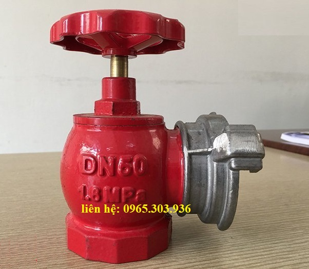Van góc chữa cháy hợp kim nhôm | DN50 - DN65