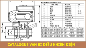 Catalogue van bi điều khiển điện | Catalogue van bi điều điện