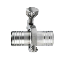 Bộ clamp đuôi chuột inox vi sinh 
