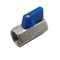 Van Bi Mini Inox 304 PN63 Áp Lực Cao